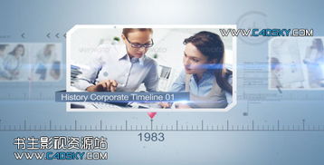 農業(yè)科技新紀元 公司發(fā)展歷程與產品宣傳片頭模板